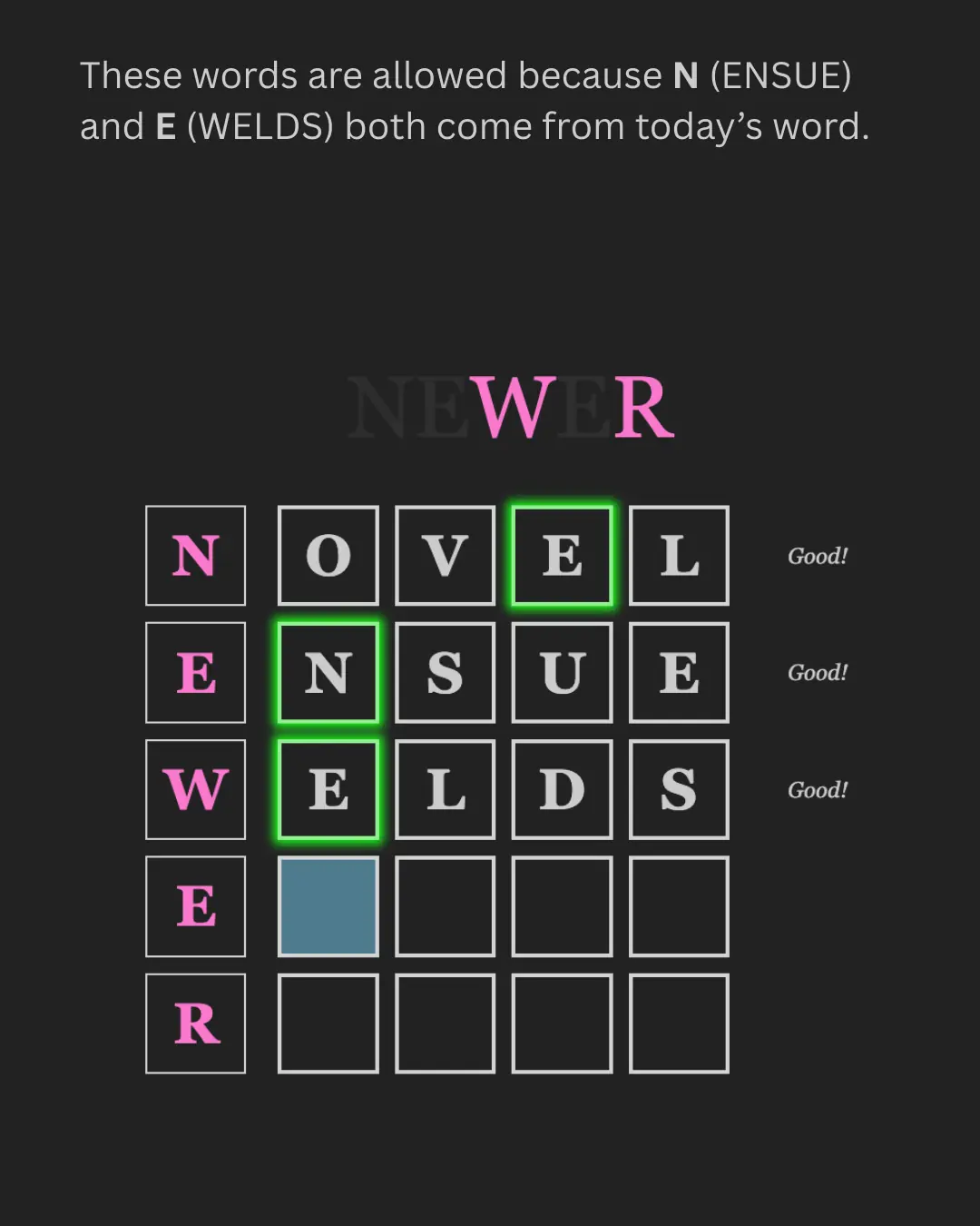 How to play - slide 3 (dark mode)